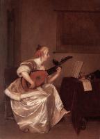 Borch, Gerard Ter - The Lute Player